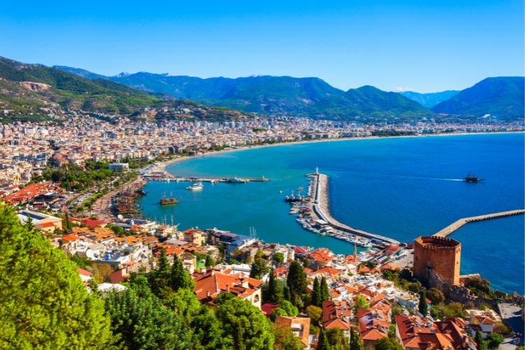 Red tower alanya
